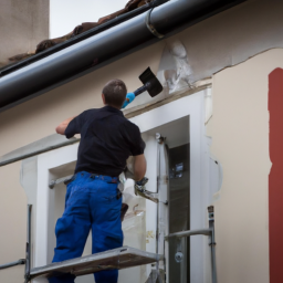 Peinture façade : modernisez l'aspect de votre façade avec une nouvelle couleur Mont-Saint-Aignan